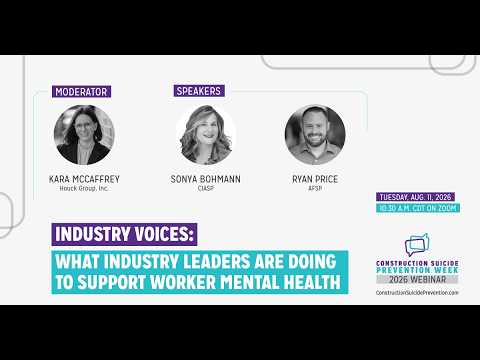What industry leaders are doing to support worker mental health